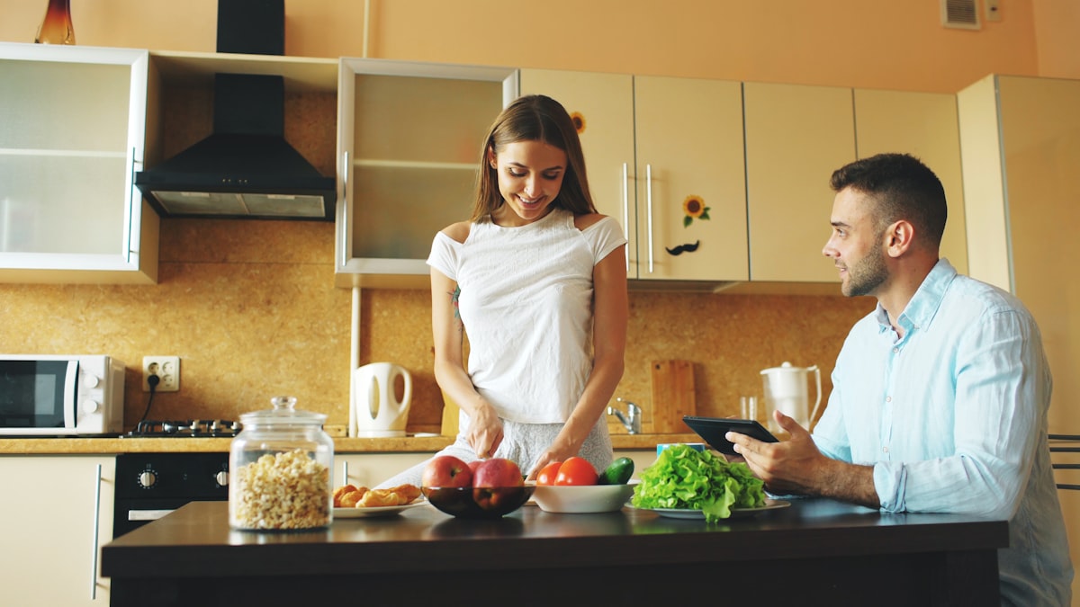 Gesunde Ernährung für Männer – frische Lebensmittel und Vitalität